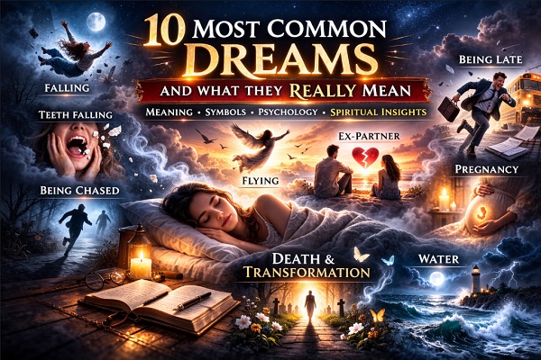 10 Most Common Dreams and What They Really Mean
